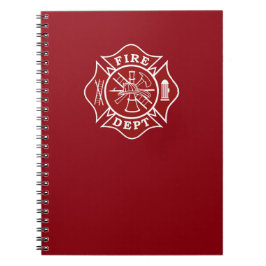 Caderno Espiral Notebook Firefighter
