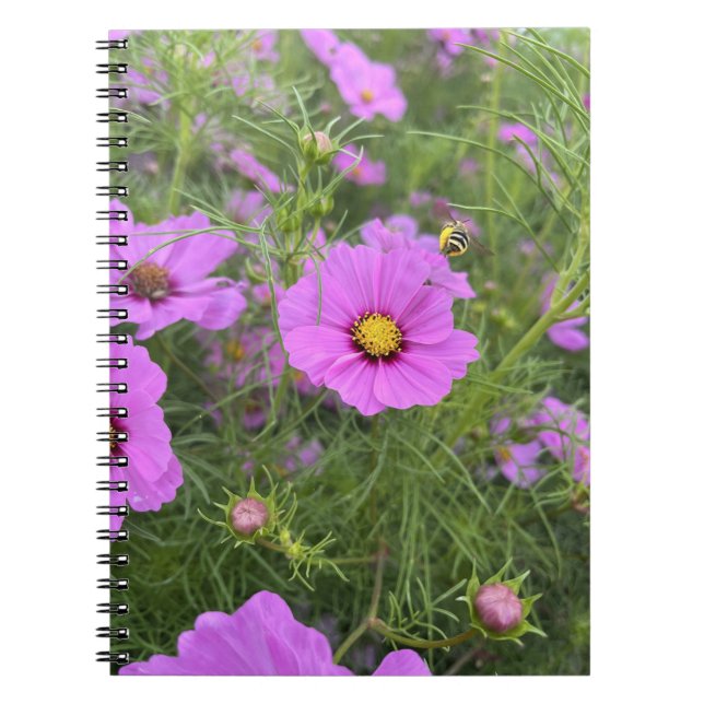 Caderno Espiral Notebook Flor (Frente)