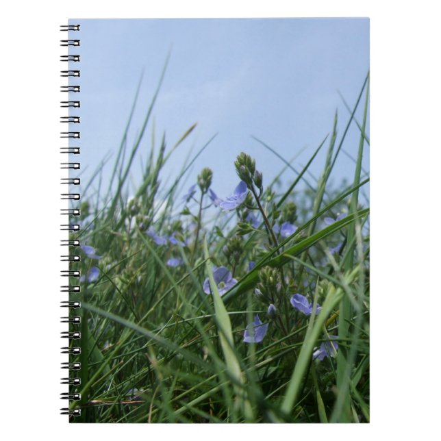 Caderno Espiral Notebook Flor Meadow (Frente)