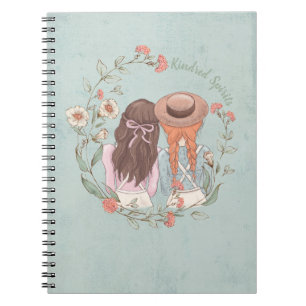 Caderno Espiral Notebook Floral Anne of Green Gables