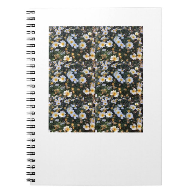 Caderno Espiral Notebook Floral Bliss (Frente)