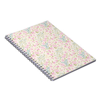 Caderno Espiral Notebook Floral Heaven