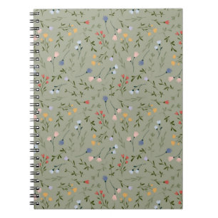 Caderno Espiral Notebook Floral Primavera - Foliage Notes - FLOWER