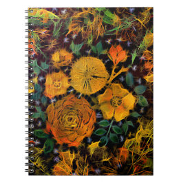 Caderno Espiral Notebook Floral Sparks Spiral