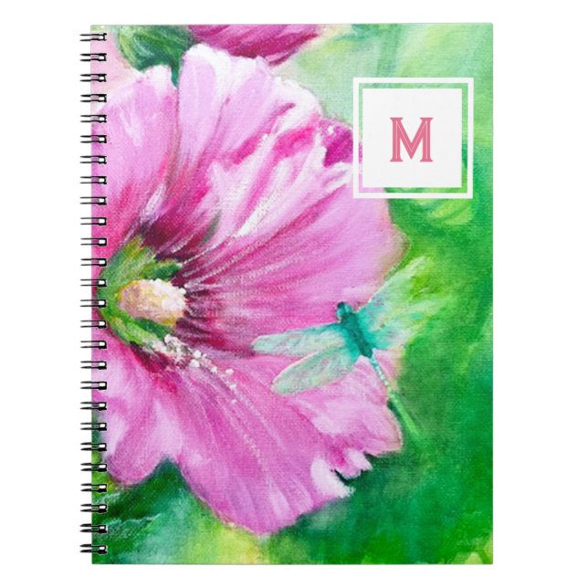 Caderno Espiral Notebook Floral Spiral (Frente)