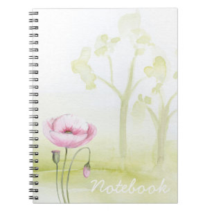 Caderno Espiral Notebook Flores