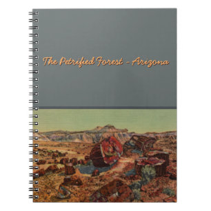 Caderno Espiral Notebook Florestal Petrificado