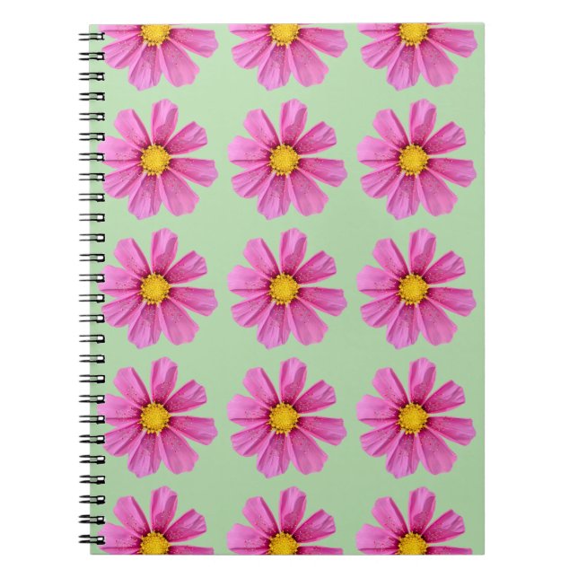 Caderno Espiral Notebook Flower Chemistry (Frente)