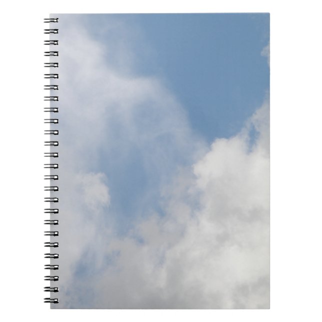 Caderno Espiral Notebook Fluffy Clouds (Frente)
