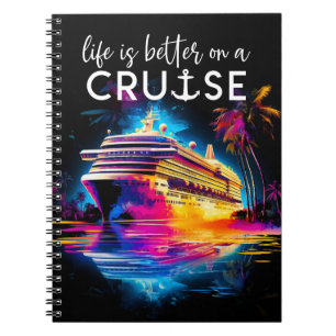 Caderno Espiral Notebook fluorescente em cruzeiro