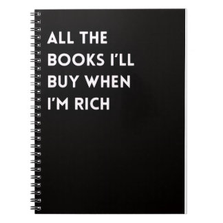 Caderno Espiral Notebook for Booklovers