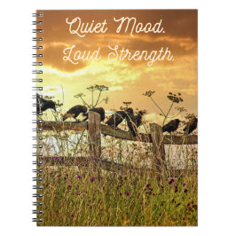 Caderno Espiral Notebook for When You Just Need to Feel Strong 