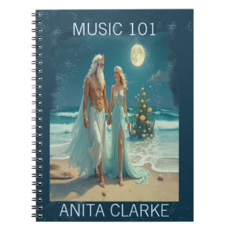 Caderno Espiral Notebook fora do mar