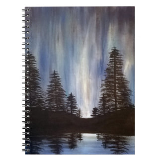 Caderno Espiral Notebook Forest Aurora