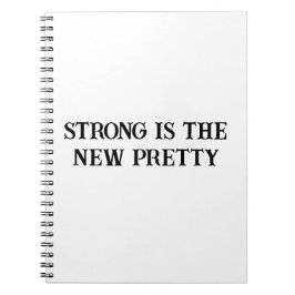 Caderno Espiral Notebook forte e bonito para mulheres