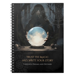 Caderno Espiral Notebook Fortune Teller Crystal Ball