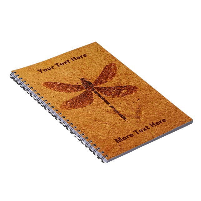 Caderno Espiral Notebook Fossil Dragonfly (Lado Direito)