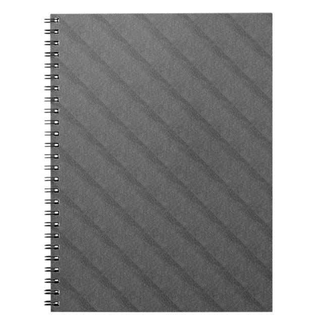 Caderno Espiral Notebook fotográfico espiral de CINZA PROFUNDA MOD (Frente)