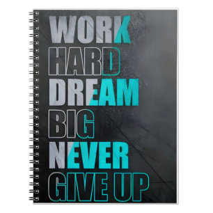Caderno Espiral Notebook fotográfico personalizado para metas e su