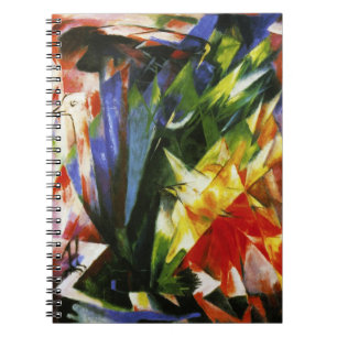 Caderno Espiral Notebook Franz Marc Birds