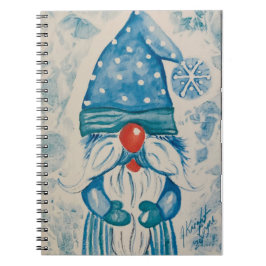 Caderno Espiral Notebook Frosty Gnome Spiral