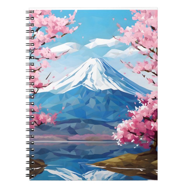 Caderno Espiral Notebook Fuji Blossom (Frente)