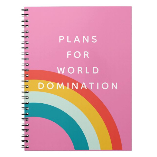 Caderno Espiral Notebook Funny Planner (Frente)
