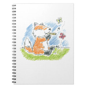 Caderno Espiral Notebook Furry Friends Music Spiral
