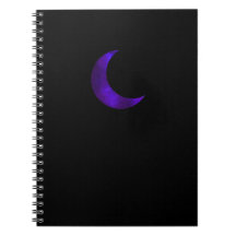 Notebook Galaxy Moon