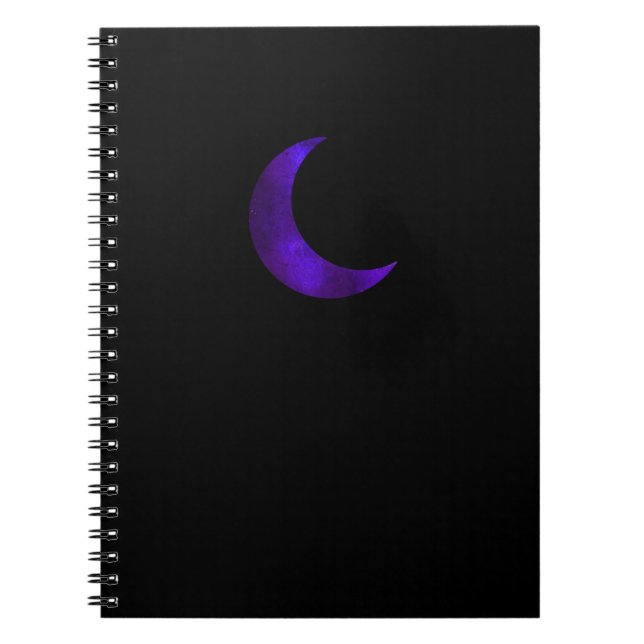 Caderno Espiral Notebook Galaxy Moon (Frente)