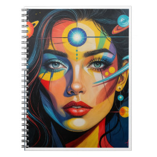 Caderno Espiral Notebook Galaxy Muse Spiral