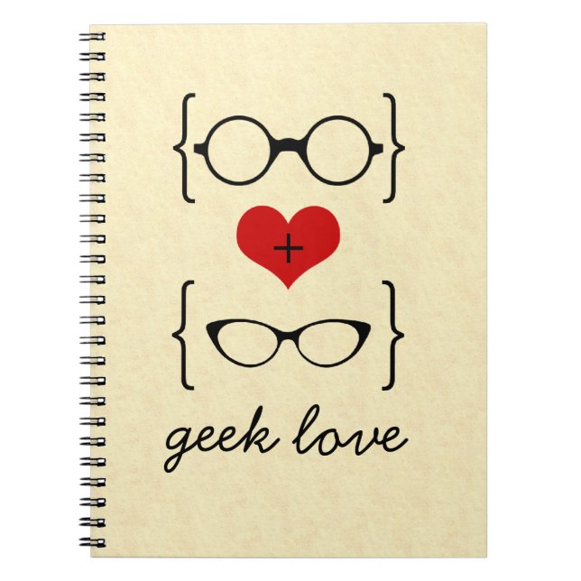 Caderno Espiral Notebook Geeky Glass (Frente)