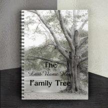 Notebook Genealogia Family Tree