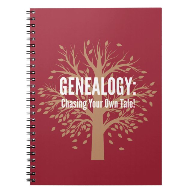 Caderno Espiral Notebook Genealogico Bound Espiral (Frente)