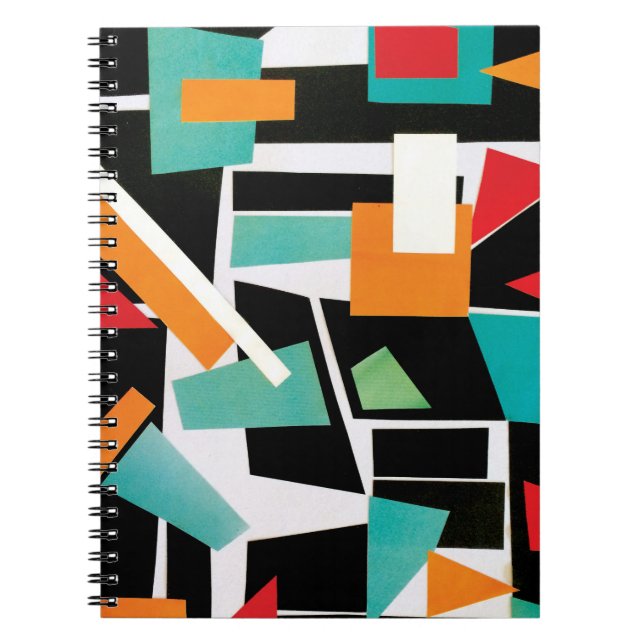 Caderno Espiral Notebook geométrico (Frente)