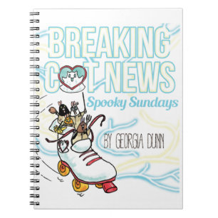 Caderno Espiral notebook Ghost Helpers