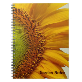 Caderno Espiral Notebook Giant Sunflower Bound