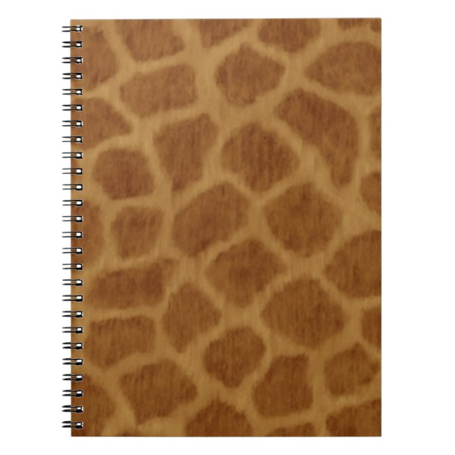 Caderno Espiral Notebook Giraffe Impressão Spiral (Frente)
