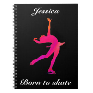 Caderno Espiral Notebook Girls Figure Skating