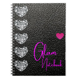 Caderno Espiral notebook glam