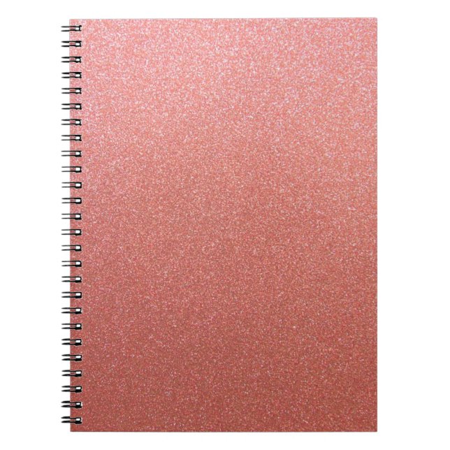 Caderno Espiral Notebook Glitter (Frente)