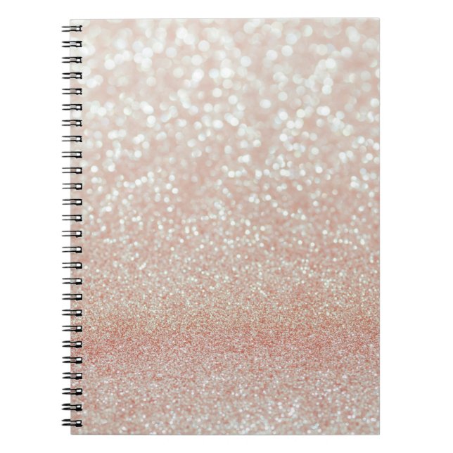 Caderno Espiral Notebook Glitter (Frente)