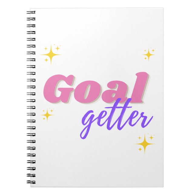 Caderno Espiral Notebook Goal Getter (Frente)