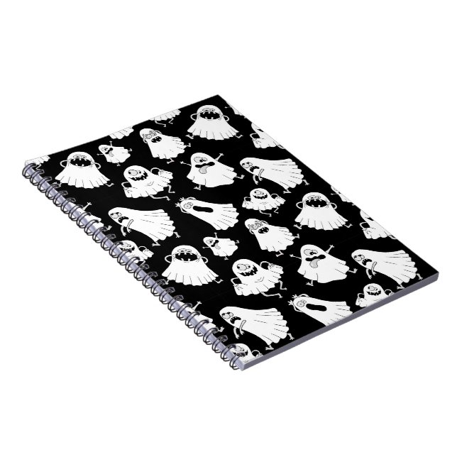 Caderno Espiral Notebook Goofy Ghosts Photo (Lado Direito)