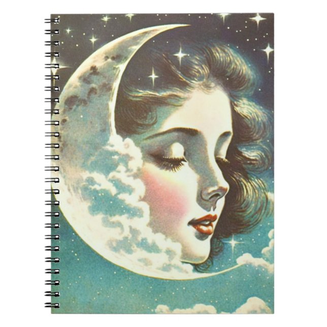 Caderno Espiral Notebook Gorgeous Moon Maiden (Frente)
