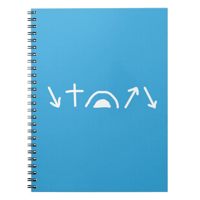 Caderno Espiral Notebook Gospel Arrows (Frente)