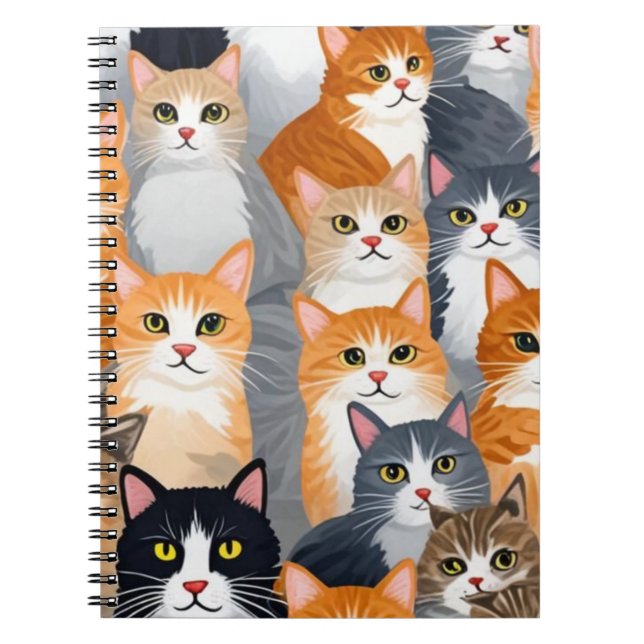 Caderno Espiral Notebook Gota Ilustrado (Frente)