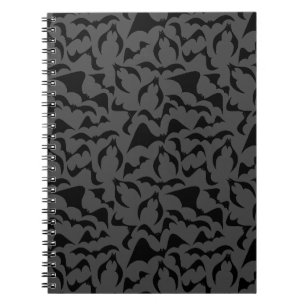 Caderno Espiral Notebook Gótico Vampire Bats