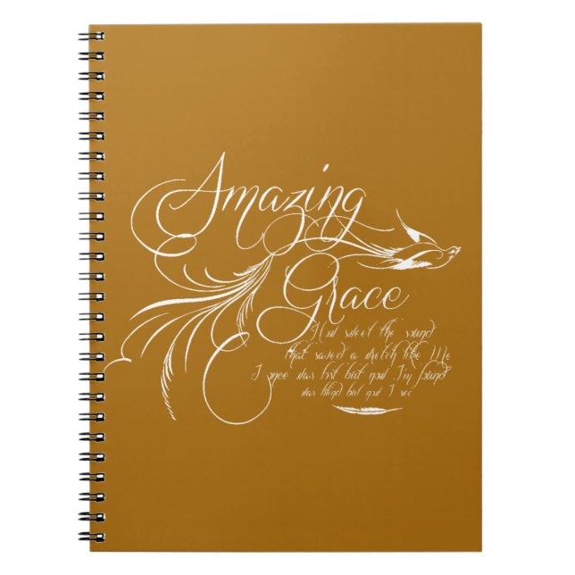 Caderno Espiral Notebook Grace Incrível (Frente)