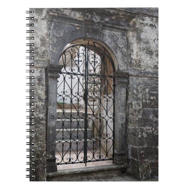 Caderno Espiral Notebook grego Iron Gateway Fotografia Spiral (Frente)